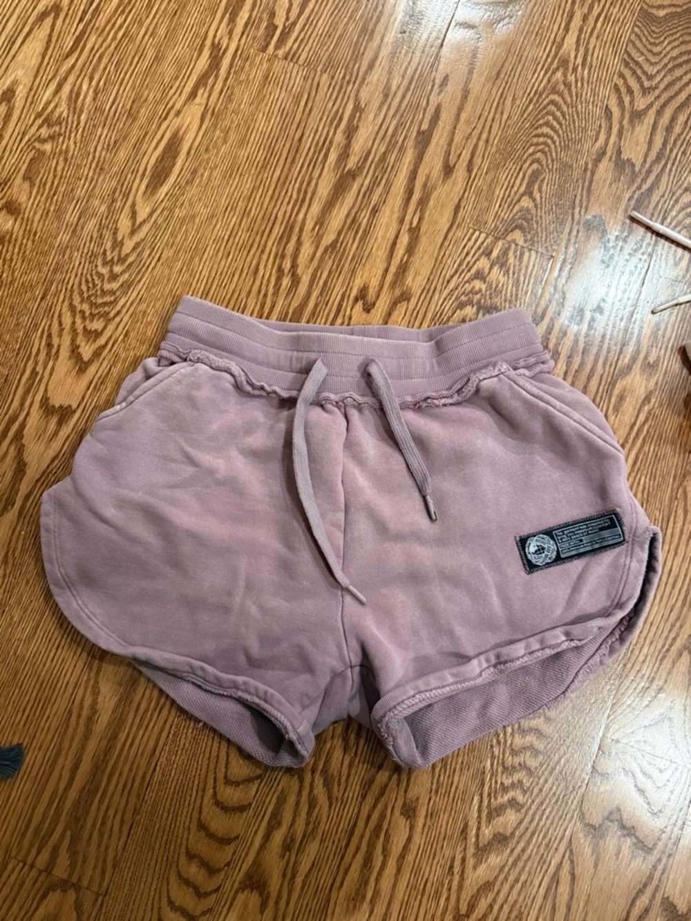 Alphalete Mauve Drawstring Athletic Lounge Shorts
